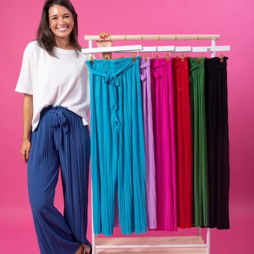 NWT Pleated Flowy Pants